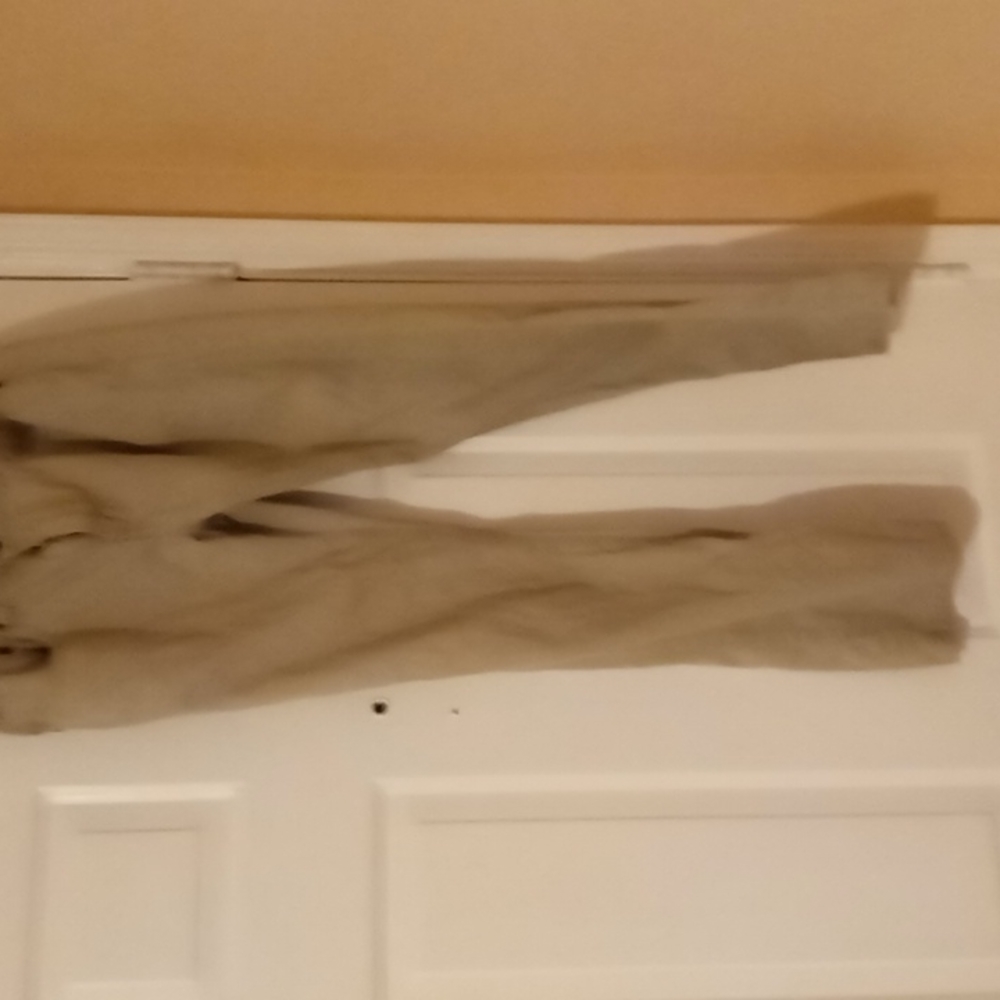 Men's straight leg jeans with snap